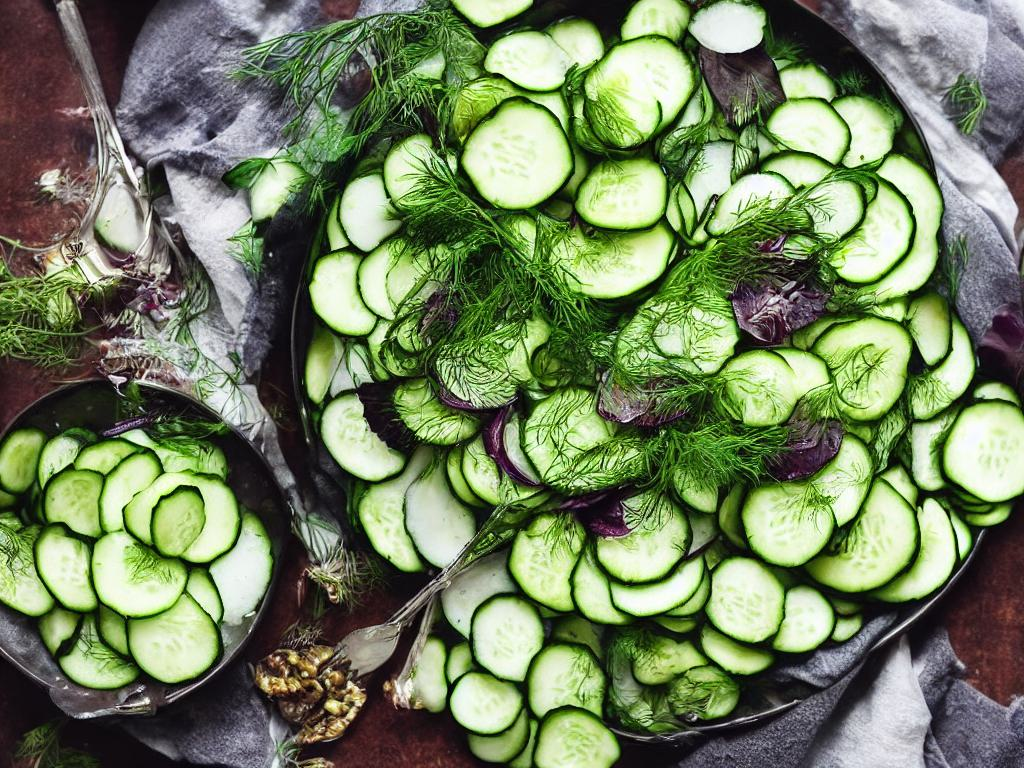 The Best Cucumber Salad