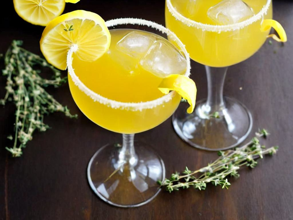 Honey Thyme Sour Recipe